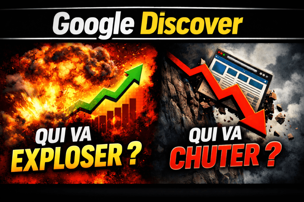 Google Discover change les règles : qui va exploser… et qui va disparaître