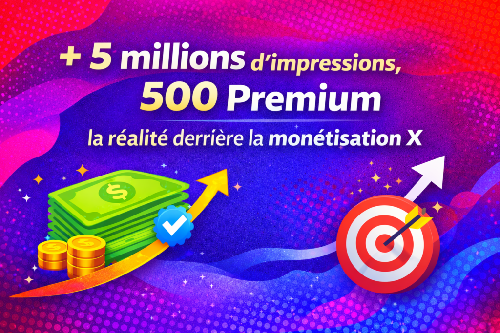 Monétisation sur X